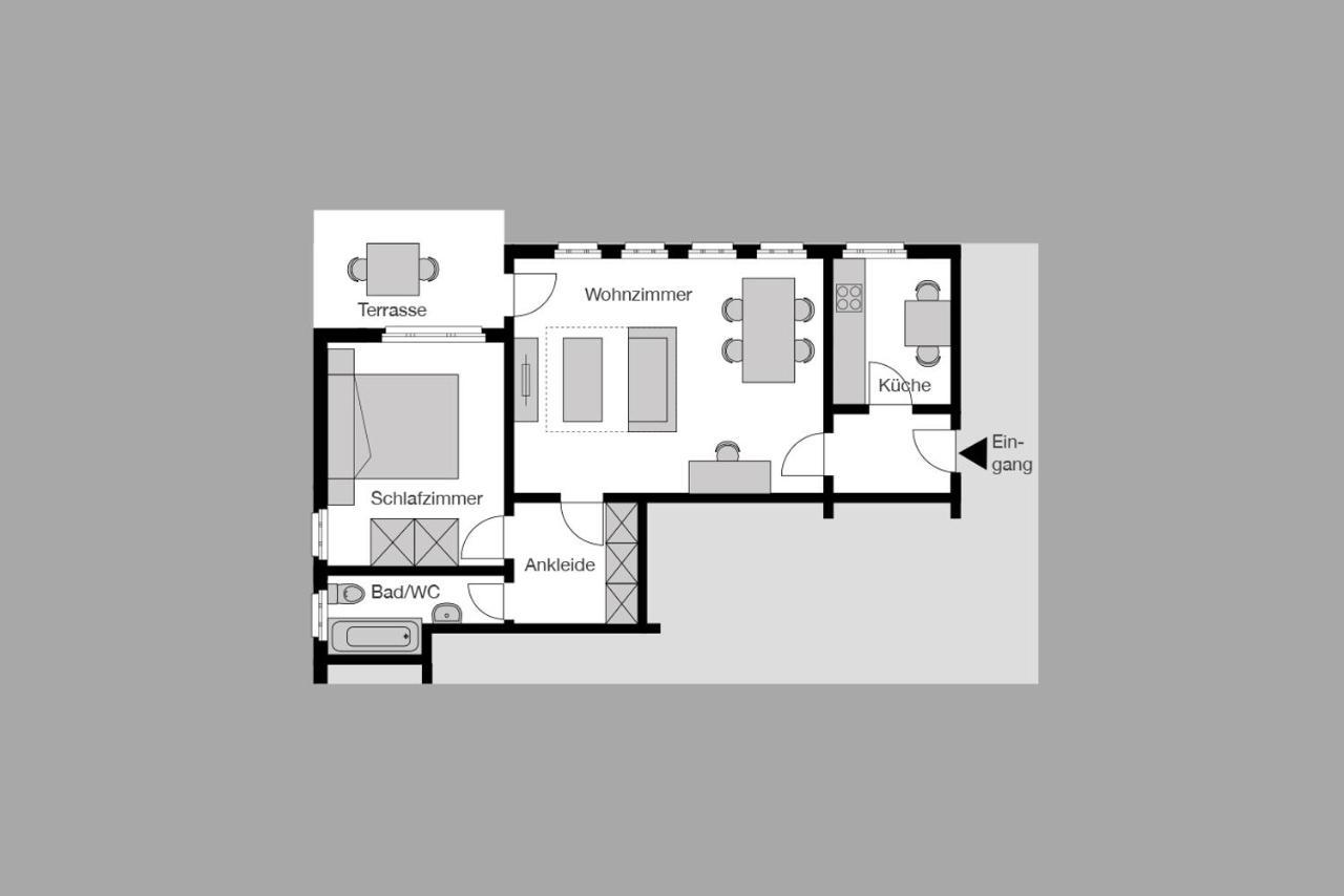 City Stay Furnished Apartments - Fasenstaubstrasse Schaffhausen Eksteriør bilde